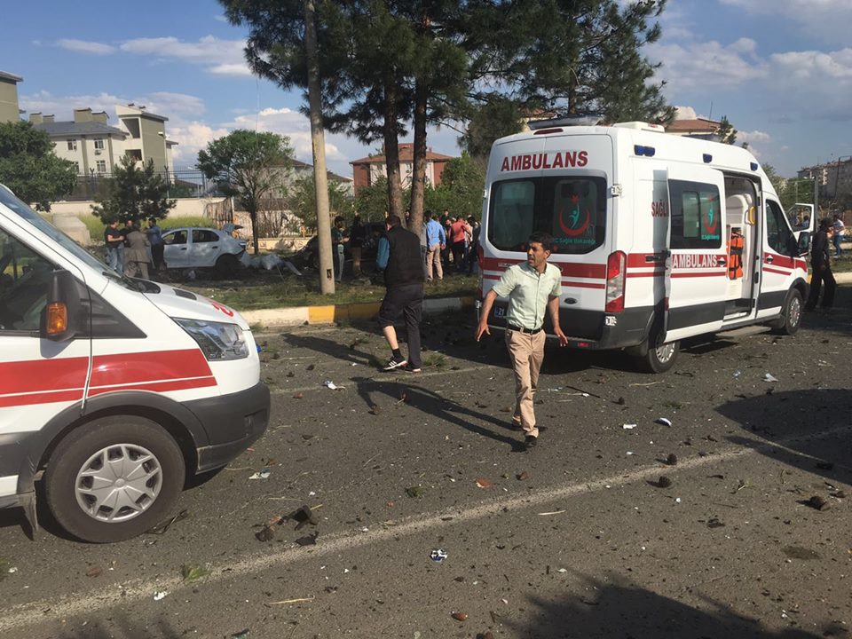 Diyarbakir's Baglar explosion, Diyarbakir, may 10, 2016. (Photos: Kurdistan24/Siddik Eren & Hesen Kako)
